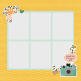 Simple Stories - Simple Pages Page Pieces-  Hello Today