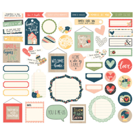 Simples Stories - So Happy Together - Journal Bits & Pieces Die-Cuts 49 stuks