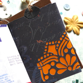 Elizabeth Craft Designs - Art Journal - Butterfly Pocket Insert 1782
