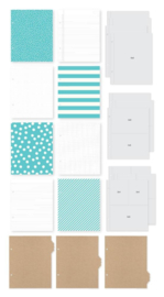 Sn@p! Binder 6 x 8 inch Teal