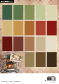 Studio Light - Cottage Christmas A5 Paper Pad Unicolor (SL-CC-UPP488)