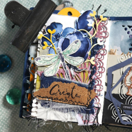 Elizabeth Craft Designs - Art Journal  - Water Creatures CS183