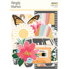 Simple Stories - Sunny Days - Big Bits & Pieces (24522)