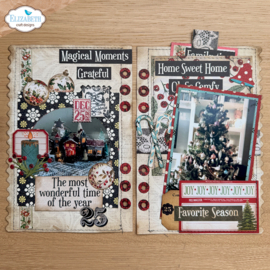 Elizabeth Craft Designs - Every Day Memories - Reinforcements & Accents - 2395