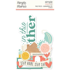 Simple Stories - Simple Pages Page Pieces - Quarantine Life