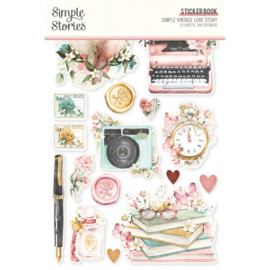 Simple Stories - Simple Vintage Love Story Sticker Book (21426)