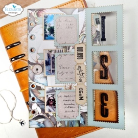 Elizabeth Craft Designs - Stamp Photo Frame overlay - 2254