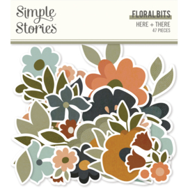 Simple Stories - Here + There Floral Bits (19819)