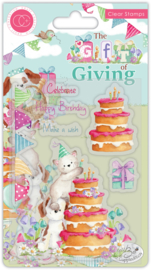Craft Consortium - The Gift of Giving - Clear Stamps - Make a Wish