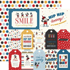 Echo Park Paper - Mouse And Me Birthday 12x12 Inch Collection Kit (MMB509016)