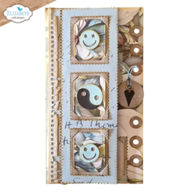 Elizabeth Craft Designs - Stamp Photo Frame overlay - 2254