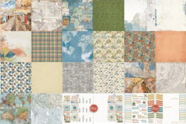 Arden Creative Studio - Been There 12x12 Inch Paper Pad by Katie Pertiet (ACSPP0020)