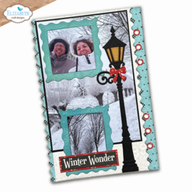 Elizabeth Craft Designs - Every Day Memories - Wavy Page & Lamppost - 2390