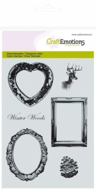 CraftEmotions - clearstamps A6 - Winter Woods - Lijsten