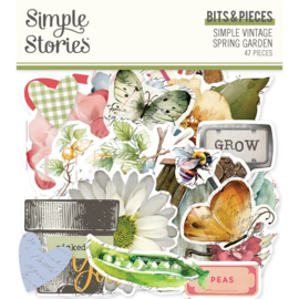 Simple Stories -  Simple Vintage Spring Garden Bits & Pieces (21725)