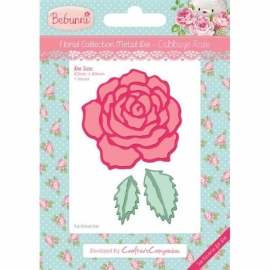 Bebunni Floral Metal Die - Cabbage Rose by Crafter's Companion