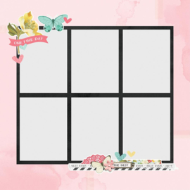 Simple Stories - Simple Pages Page Pieces - Beautiful Memories