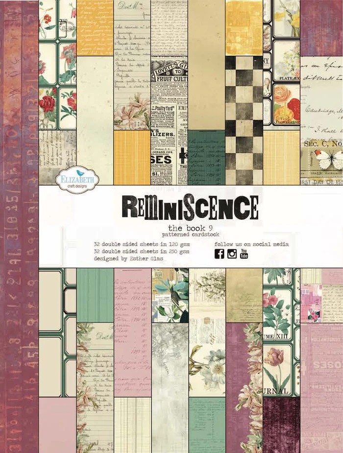 Elizabeth Craft Designs - Planner Essentials - Reminiscence the Book 9 -  PB09 - Pre-order!!!