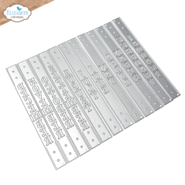 Elizabeth Craft Designs - Planner Essentials -  Vertical Months - 2190