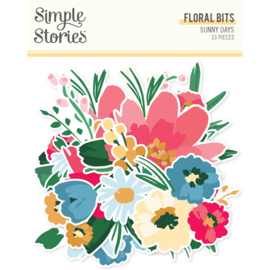 Simple Stories - Sunny Days - Floral Bits & Pieces (24520)