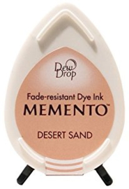 Tsukineko Memento Dew Drops inktkussen - Desert Sand