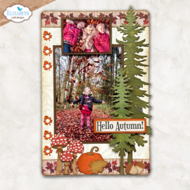 Elizabeth Craft Designs - Every Day Memories - Reinforcements & Accents - 2395