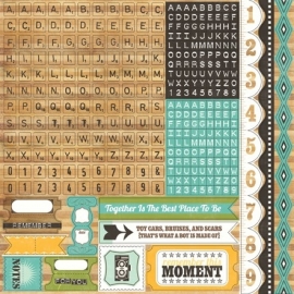 Echo Park Paper - This & That Charming - Alpha Stickers