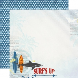 Carta Bella - Beach Boardwalk - Surf`s Up