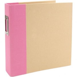 Sn@p! Binder 6 x 8 inch Pink