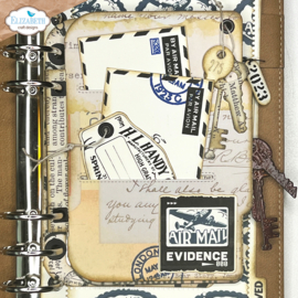 Elizabeth Craft Designs - Planner Essentials - Wallet with Keys - 2076 