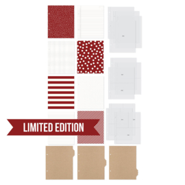 Simple Stories - SN@P! Limited Edition Binder 6x8 Inch Cranberry (10780)