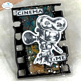 Elizabeth Craft Designs  - Movie night ATC Special - K022