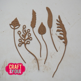 Craft & You Design - Wildflowers Dies by Gosia (CW402)