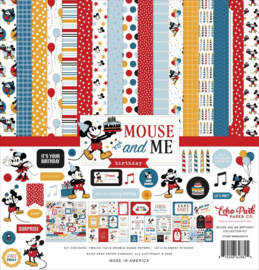 Echo Park Paper - Mouse And Me Birthday 12x12 Inch Collection Kit (MMB509016)