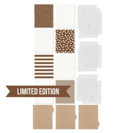Simple Storiess - Sn@p Limited Edition Brown 6x8 Inch SN@P! Binder (10781)