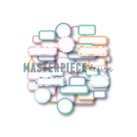 Masterpiece Design - Tales from the Hearts Die-cuts Labels (MP202203)