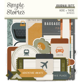 Simple Stories - Here + There Journal Bits (19818)