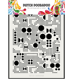 Dutch Doobadoo - Dutch Mask Art stencil - Mask Art Mylar Various Dots