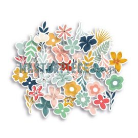 Masterpiece Die-cuts Summer Things flowers MP202023