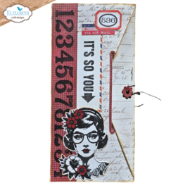 Elizabeth Craft Designs - Frida at Home Stamp and Die set - CSD356