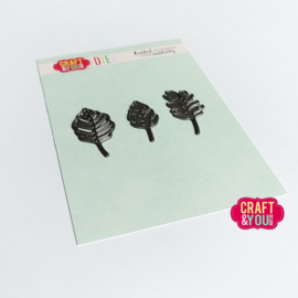 Craft & You Design -  Leaves Set WM1 - CW240