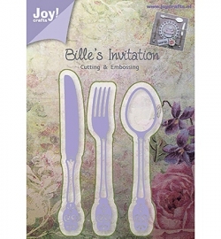 Joy!crafts - Cutting & Embossing Stencil - Bille's Invitation - Bestek