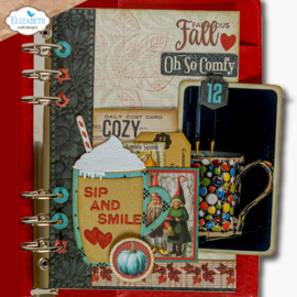 Elizabeth Craft Designs - Every Day Memories - Cozy Season & Reinforcement Strip - 2391
