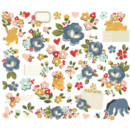 Simple Stories - Say Cheese Classic Pooh Floral Bits & Pieces (23923)