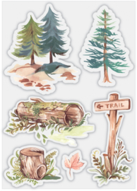 Craft Consortium - In The Forest - Clear Stamps - In the Forest