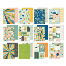 Simple Stories - Happy Travels - 6x8 Inch Paper Pad (24415)