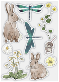 Craft Consortium - Wildflower Meadow Special Edition Clear Stamps (CCSTMP076)