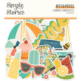 Simple Stories - Summer Snapshots Bits & Pieces (22018)