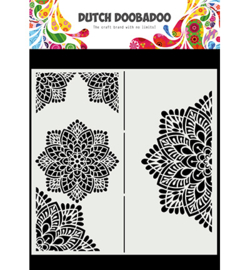 Dutch DooBaDoo - 	Mask Art - Slimline Mandala