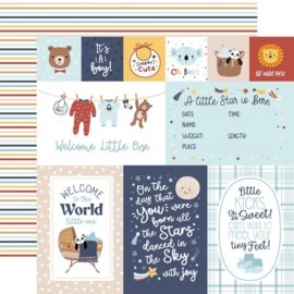 Echo Park Paper - Baby On Board It's a Boy! 12x12 Inch Collection Kit (BOB415016)